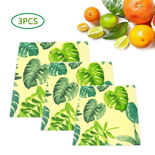 food savers & storage containers 3pcs green leave reusable eco-friendly beeswax wrap fruit vegetable fresh keep no-waste wraps
food savers & storage containers 3pcs green leave reusable eco-friendly beeswax wrap fruit vegetable fresh keep no-waste wraps