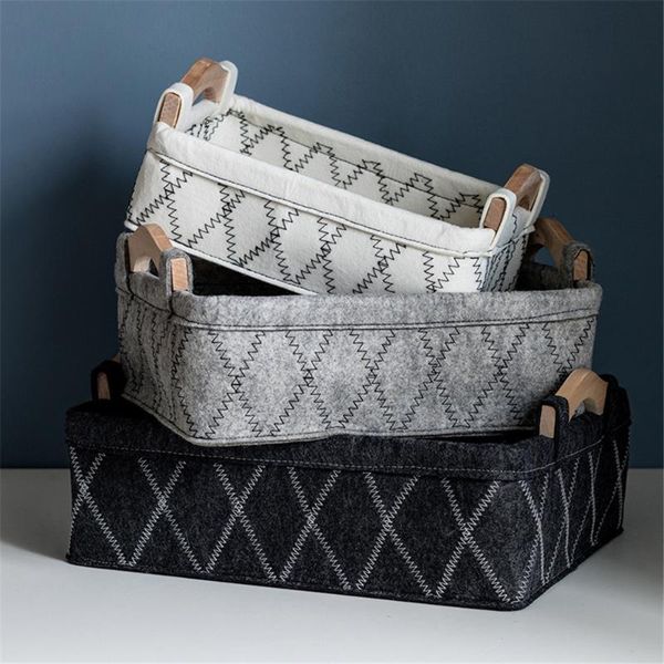 felt storage basket folding box for clothes with wooden handle deskorganizer laundry home decor baskets
felt storage basket folding box for clothes with wooden handle deskorganizer laundry home decor baskets