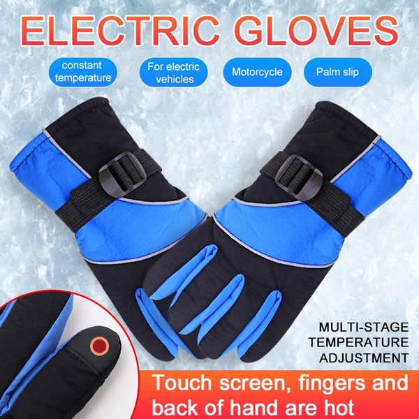 heating gloves women men sports warm thermal windproof ski snow motorcycle snowboard touch screen cycling equipment, Black
heating gloves women men sports warm thermal windproof ski snow motorcycle snowboard touch screen cycling equipment, Black