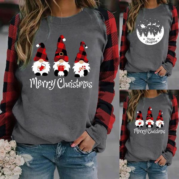 women's hoodies & sweatshirts 2021 clothing christmas plaid print hoodie sweatshirt long sleeved comfortable pullover buttons sweatshi, Black
women's hoodies & sweatshirts 2021 clothing christmas plaid print hoodie sweatshirt long sleeved comfortable pullover buttons sweatshi, Black