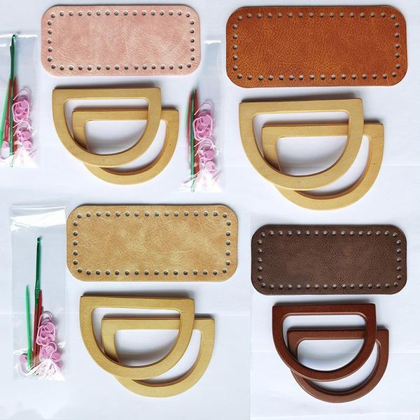 bag parts & accessories 1 set diy handbag hand woven bottom wood handle delivery matching tools 8 x 18cm leather, Black
bag parts & accessories 1 set diy handbag hand woven bottom wood handle delivery matching tools 8 x 18cm leather, Black