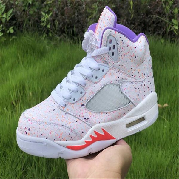 womens 5 v easter basketball shoes jumpman 5s white purple fashion sports sneakers ship with box size eu36-40a24
womens 5 v easter basketball shoes jumpman 5s white purple fashion sports sneakers ship with box size eu36-40a24