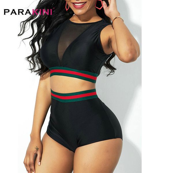 parakini women mesh panel striped high wasited bikini set 2020 plus size swimwear push up vintage beach wear biqu, White;black
parakini women mesh panel striped high wasited bikini set 2020 plus size swimwear push up vintage beach wear biqu, White;black