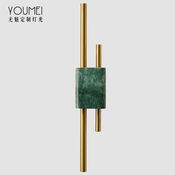 youmei mild luxury marble wall lamp living room bedroom bedside tv aisle corridor cool emerald
youmei mild luxury marble wall lamp living room bedroom bedside tv aisle corridor cool emerald