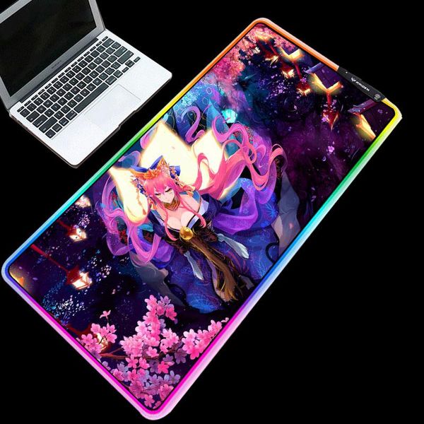 mouse pads & wrist rests mousepads rgb lighting fate series anime girl pattern durable high-quantity waterproof deskfor pc notebook mice
mouse pads & wrist rests mousepads rgb lighting fate series anime girl pattern durable high-quantity waterproof deskfor pc notebook mice