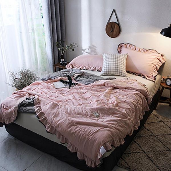 comforters & sets knitted cotton blanket summer quilt washed air-conditioning comforter bed sheet cover bedspread for adults
comforters & sets knitted cotton blanket summer quilt washed air-conditioning comforter bed sheet cover bedspread for adults