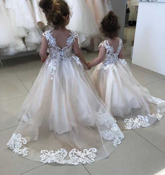 flower girl dresses for wedding party gowns princess tiered lace tulle floor-length sleeveless jewel appliques first communion dress a-line, White;blue
flower girl dresses for wedding party gowns princess tiered lace tulle floor-length sleeveless jewel appliques first communion dress a-line, White;blue