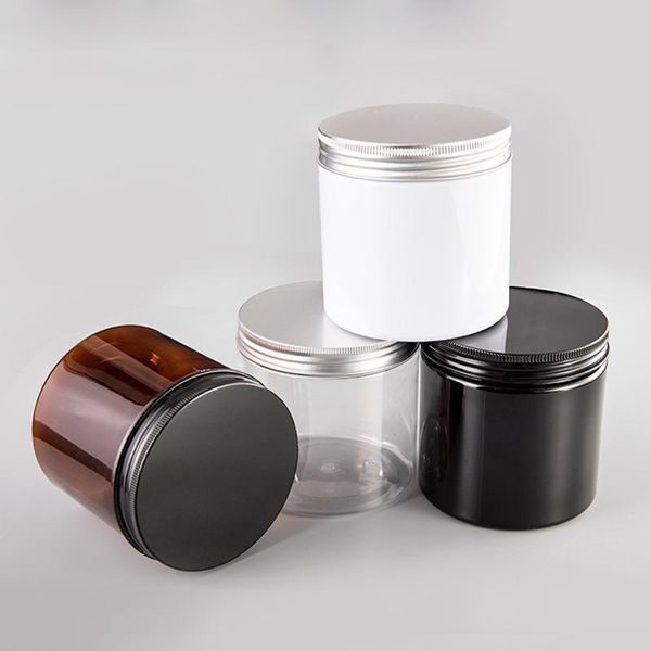 16pcs 500ml clear brown black plastic cosmetic jar pet serum bottle aluminum screw cap cream container factory wholesale storage bottles & j
16pcs 500ml clear brown black plastic cosmetic jar pet serum bottle aluminum screw cap cream container factory wholesale storage bottles & j