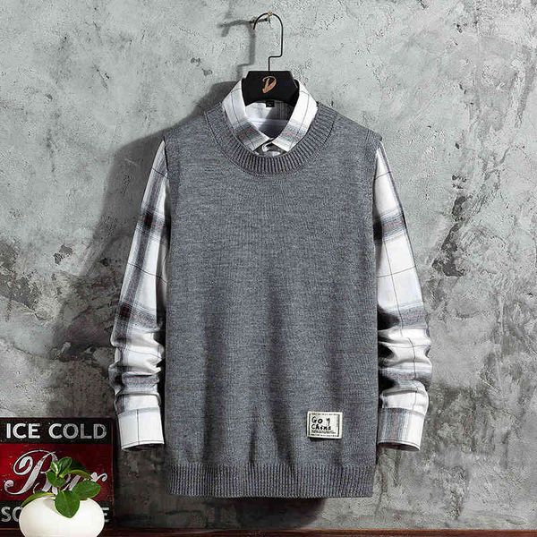 men's sweaters male solid cashmere sweater, wool sweater with round collar and sleeveless, , lnp6, White;black
men's sweaters male solid cashmere sweater, wool sweater with round collar and sleeveless, , lnp6, White;black