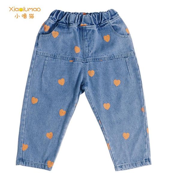 baby girls jeans heart print denim pants for elastic waist children's with hole autumn novelty clothes i3-8y, Blue
baby girls jeans heart print denim pants for elastic waist children's with hole autumn novelty clothes i3-8y, Blue