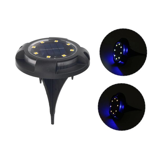 led solar power ground lights floor decking outdoor garden lawn path lamp - warm+blue
led solar power ground lights floor decking outdoor garden lawn path lamp - warm+blue