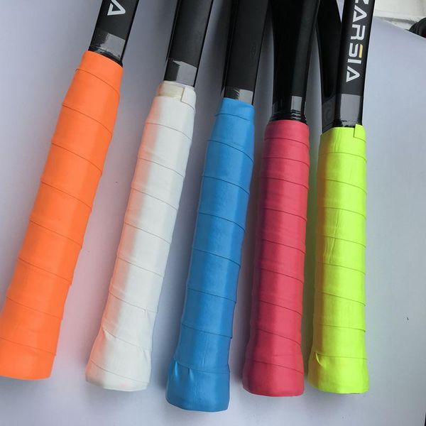 pc zarsia km sticky feel pu anti-slip thin tennis overgrips badminton grips sweatband, Yellow;black
pc zarsia km sticky feel pu anti-slip thin tennis overgrips badminton grips sweatband, Yellow;black