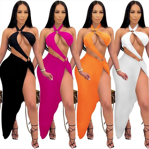 summer two nbsp piece outfits women tracksuits sets clubwear solid hollow out sleeveless skirt set fashion, Gray
summer two nbsp piece outfits women tracksuits sets clubwear solid hollow out sleeveless skirt set fashion, Gray
