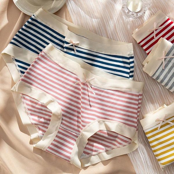 women's panties wasteheart women fashion pink red blue mid waist underwear lingerie striped seamless bow brief underpants l xl, Black;pink
women's panties wasteheart women fashion pink red blue mid waist underwear lingerie striped seamless bow brief underpants l xl, Black;pink