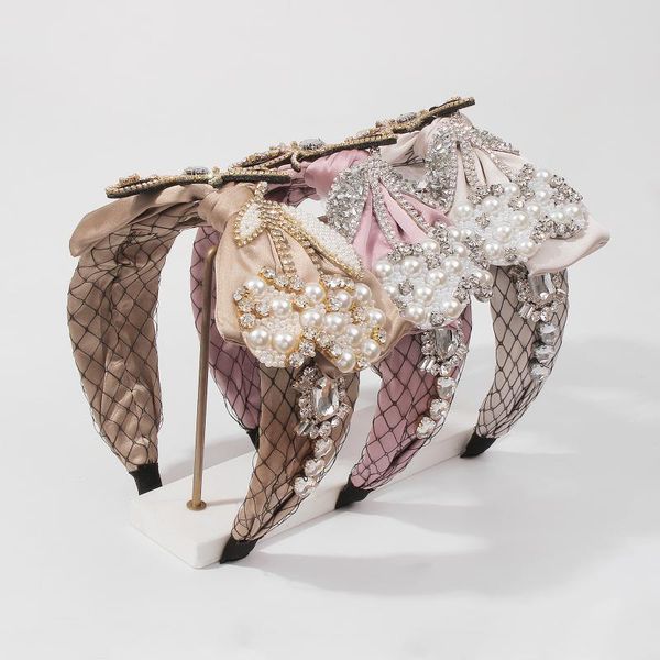 hair clips & barrettes lalynnly fashion silk fabric bow knot headband women's hairband rhinestone imitation pearl accessories gifts f33, Golden;silver
hair clips & barrettes lalynnly fashion silk fabric bow knot headband women's hairband rhinestone imitation pearl accessories gifts f33, Golden;silver