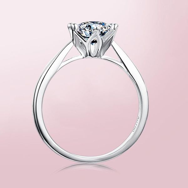 cluster rings simple style 925 silver moissanite ring 6 crown design styling round excellent cut engagement anniversary gift, Golden;silver
cluster rings simple style 925 silver moissanite ring 6 crown design styling round excellent cut engagement anniversary gift, Golden;silver