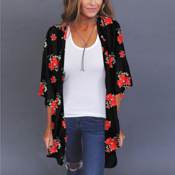 women swim tunic beach dress cardigan cover-ups open front print swimsuit pareo chiffon blouse loose bikini smock women's swimwear, White;black
women swim tunic beach dress cardigan cover-ups open front print swimsuit pareo chiffon blouse loose bikini smock women's swimwear, White;black