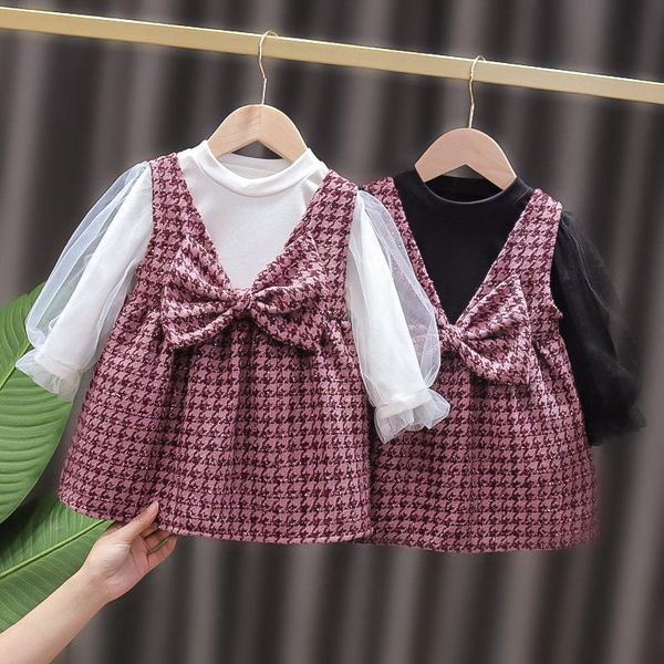 girl's dresses 0-4 years baby girl dress spring autumn fashion plaid long sleeve shirt clothes toddler girls birthday princess, Red;yellow
girl's dresses 0-4 years baby girl dress spring autumn fashion plaid long sleeve shirt clothes toddler girls birthday princess, Red;yellow