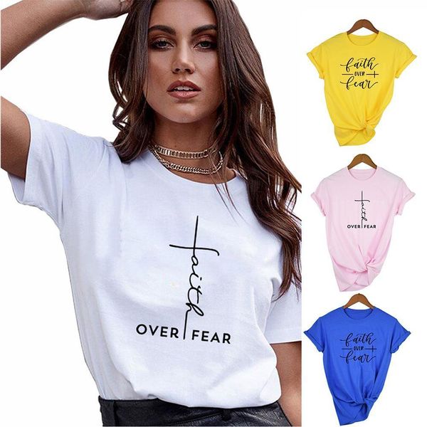 faith over short fear christian womens t shirt tee religion jesus clothes tshirts vertical cross love grace church missionary, White
faith over short fear christian womens t shirt tee religion jesus clothes tshirts vertical cross love grace church missionary, White