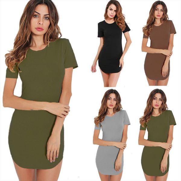 once solid summer bandage womens dresses bodycon evening party club short mini fashion clothes, Black;gray
once solid summer bandage womens dresses bodycon evening party club short mini fashion clothes, Black;gray