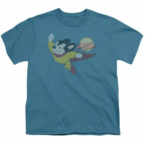 mighty mouse to the sky kids youth t shirt licensed classic cartoon tee slate, White;black
mighty mouse to the sky kids youth t shirt licensed classic cartoon tee slate, White;black