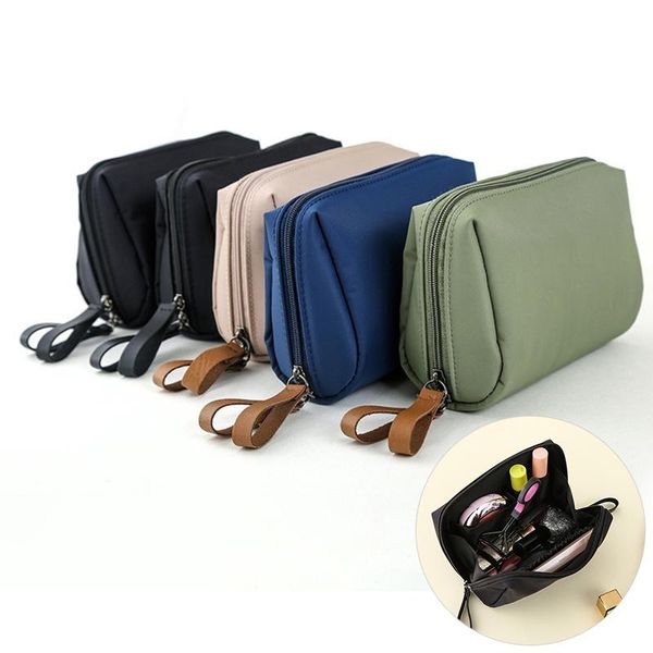 women zipper nylon make up bag travel large cosmetic for makeup solid color female pouch necessaries bags & cases
women zipper nylon make up bag travel large cosmetic for makeup solid color female pouch necessaries bags & cases