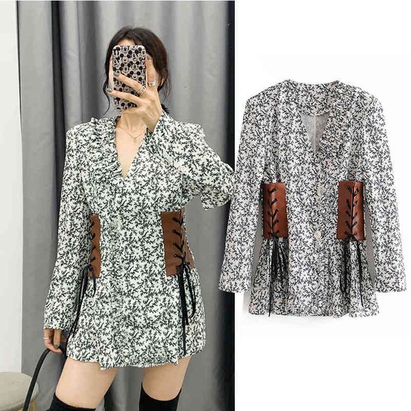 casual dresses fashion autumn flower print waistline adjustable slim dress v-neck women imitate blazer slim waist chic es nnpb, Black;gray
casual dresses fashion autumn flower print waistline adjustable slim dress v-neck women imitate blazer slim waist chic es nnpb, Black;gray