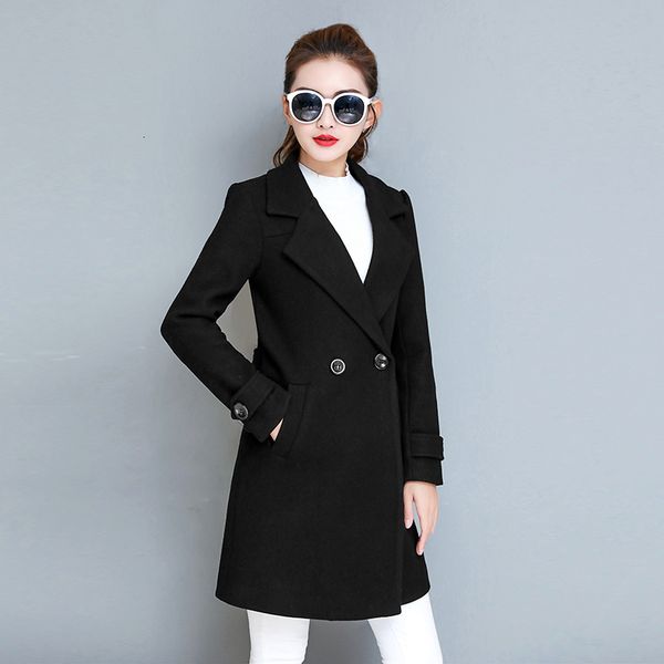 women's wool & blends woolen coat female plus size 6xl clothing winter long jacket coats and jackets women abrigos mujer kj326 c7dz, Black
women's wool & blends woolen coat female plus size 6xl clothing winter long jacket coats and jackets women abrigos mujer kj326 c7dz, Black