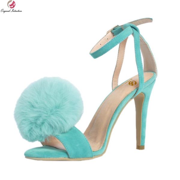 original intention elegant women sandals open toe thin heels beautiful blue shoes woman us size 4-15, Black
original intention elegant women sandals open toe thin heels beautiful blue shoes woman us size 4-15, Black