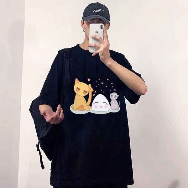 men's t-shirts japanese anime fruits basket black tshirt summer men women casual loose t-shirt korean print aesthetic tees gift t shir, White;black
men's t-shirts japanese anime fruits basket black tshirt summer men women casual loose t-shirt korean print aesthetic tees gift t shir, White;black
