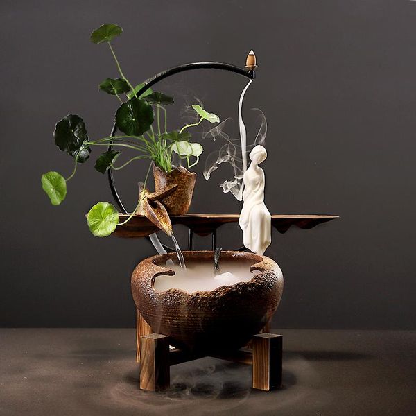 fragrance lamps chinese ceramics incense burner backflow electrical living room smoke fountain bruleur encens home decor db60xx
fragrance lamps chinese ceramics incense burner backflow electrical living room smoke fountain bruleur encens home decor db60xx