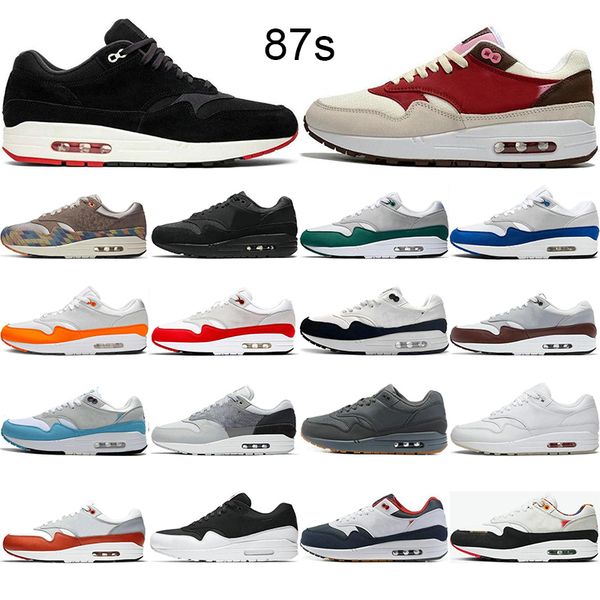 selling classic 1 one men women 87 running shoes triple black white red sports trainers cushion surface breathable 87s mens sport outdoor sn
selling classic 1 one men women 87 running shoes triple black white red sports trainers cushion surface breathable 87s mens sport outdoor sn