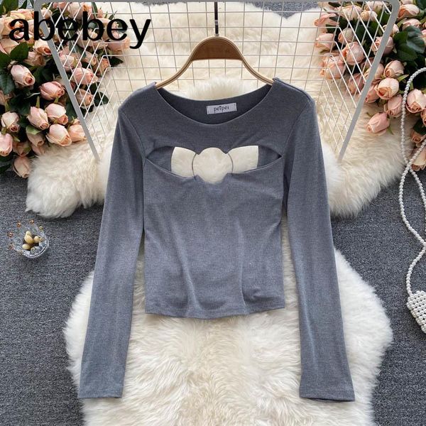 women's blouses & shirts design hollow backless blouse women long sleeve o neck solid slim autumn korean fashion streetwear short, White
women's blouses & shirts design hollow backless blouse women long sleeve o neck solid slim autumn korean fashion streetwear short, White
