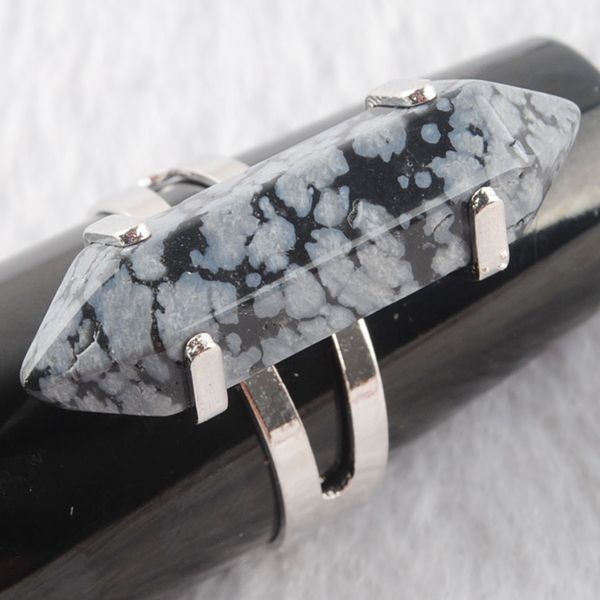 wojiaer unique ring for women hexagonal natural alabaster stone beads rings silver color party jewelry x3014, Golden;silver
wojiaer unique ring for women hexagonal natural alabaster stone beads rings silver color party jewelry x3014, Golden;silver