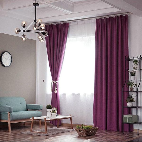 curtain & drapes modern solid color blackout home decor linen for living room bedroom kitchen 95% high shading grade window decoration
curtain & drapes modern solid color blackout home decor linen for living room bedroom kitchen 95% high shading grade window decoration