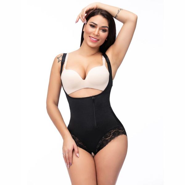 women's shapers zipper control slimming shaper corset faja open bust bodysuit plus size slimmer body, Black;white
women's shapers zipper control slimming shaper corset faja open bust bodysuit plus size slimmer body, Black;white