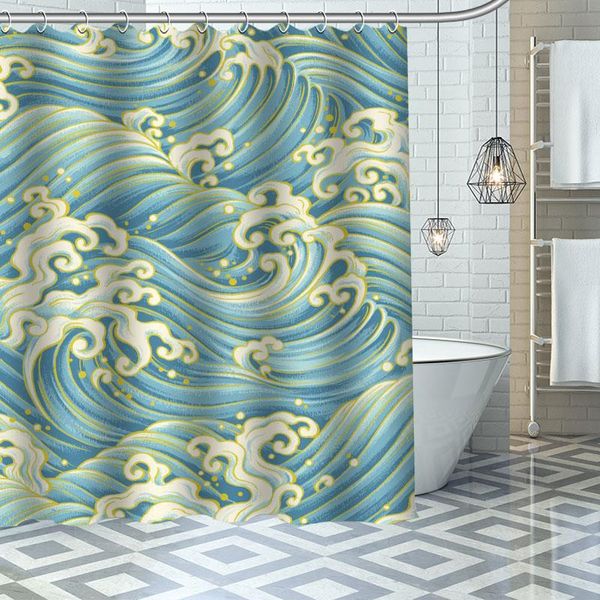 shower curtains custom sea wave waterproof fabric cloth bathroom decoration supply washable bath room curtain
shower curtains custom sea wave waterproof fabric cloth bathroom decoration supply washable bath room curtain