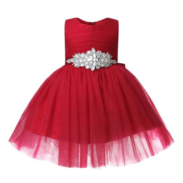 girl's dresses baby girl dress red tulle toddler christening gown bead belt infant party baptism for little 1 year birthday, Red;yellow
girl's dresses baby girl dress red tulle toddler christening gown bead belt infant party baptism for little 1 year birthday, Red;yellow