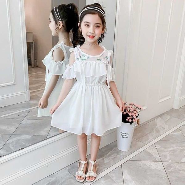dress 2021 girls new summer princess dresses children's embroidered western style foreign suspenders chiffon dress girls clothes, Red;yellow
dress 2021 girls new summer princess dresses children's embroidered western style foreign suspenders chiffon dress girls clothes, Red;yellow