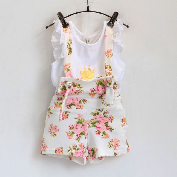 vieeoease girls floral suits ins kids sets clothing 2018 summer short sleeve flower shirt + floral short pants 2 pcs mk-205, White
vieeoease girls floral suits ins kids sets clothing 2018 summer short sleeve flower shirt + floral short pants 2 pcs mk-205, White