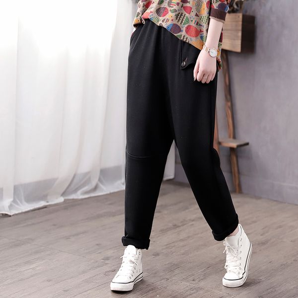 kog94 black korea cable according to literature and art age season restoring ancient ways is new cotton looped haroun pant, Blue
kog94 black korea cable according to literature and art age season restoring ancient ways is new cotton looped haroun pant, Blue