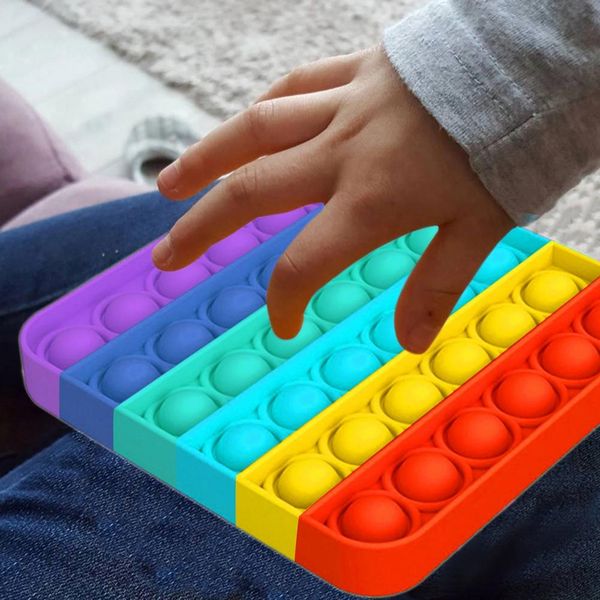 1pc fidget stress toys push bubble fidget sensory toy autism special needs stress reliever children funny gift pops juguetes
1pc fidget stress toys push bubble fidget sensory toy autism special needs stress reliever children funny gift pops juguetes