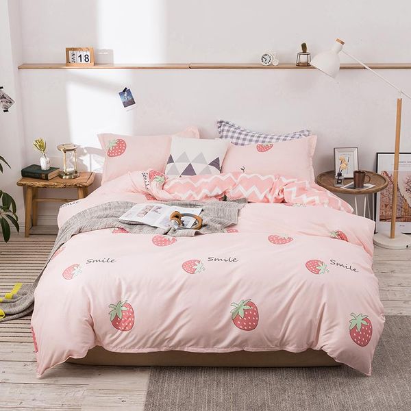 bedding sets fashion strawberry girl room decoration set king full single family size bed sheet pillowcase & duvet cover
bedding sets fashion strawberry girl room decoration set king full single family size bed sheet pillowcase & duvet cover