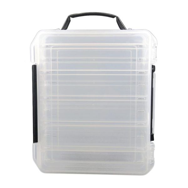double side 14 compartments fishing lure box for minnow shrimp bait metal spoon lures storage case container outdoor fish tool accessories
double side 14 compartments fishing lure box for minnow shrimp bait metal spoon lures storage case container outdoor fish tool accessories