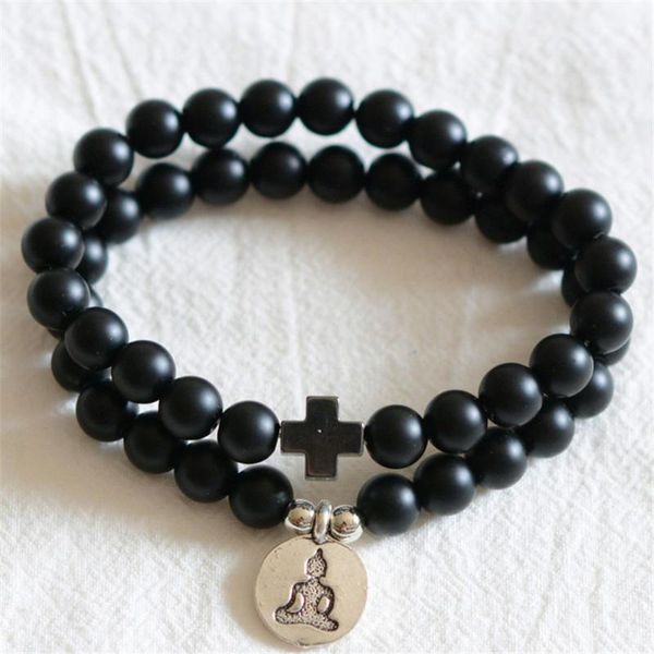 natural matte black onyx buddha beads religious bracelet cross statue charm 2pcs stone set beaded, strands
natural matte black onyx buddha beads religious bracelet cross statue charm 2pcs stone set beaded, strands