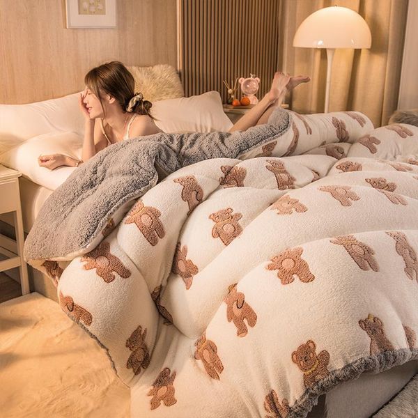 comforters & sets winter coral flannel milk with fluffy quilt core thickened warm double spring and autumn
comforters & sets winter coral flannel milk with fluffy quilt core thickened warm double spring and autumn