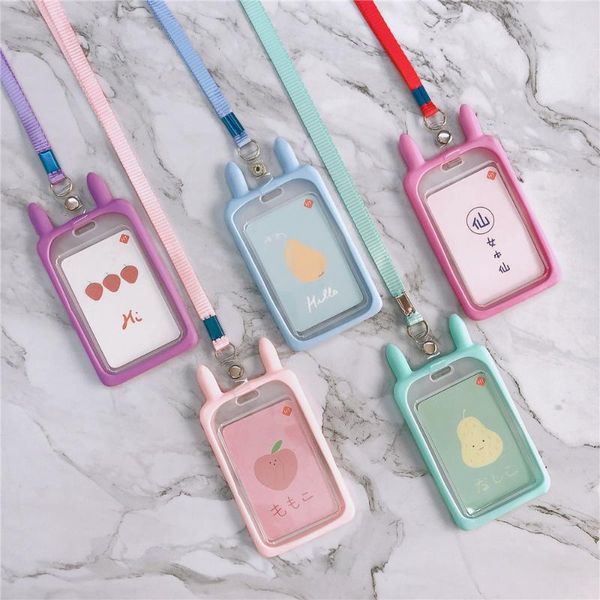card holders summer id holder cute cartoon silicone bus case key ring luggage tag trinket, Brown;gray
card holders summer id holder cute cartoon silicone bus case key ring luggage tag trinket, Brown;gray