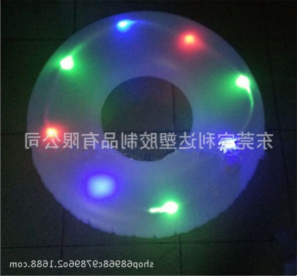 swimming ring with led flashing pvc inflatable light, 90cm children's swimming circle
swimming ring with led flashing pvc inflatable light, 90cm children's swimming circle