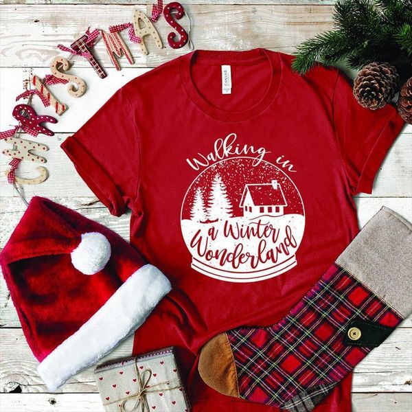 Christmas And Women Walking Mens T Shirt In A Winter Wonderland Print Cute Woman Tshirts Holiday Tees Tops Clothes, White;black
Christmas And Women Walking Mens T Shirt In A Winter Wonderland Print Cute Woman Tshirts Holiday Tees Tops Clothes, White;black
