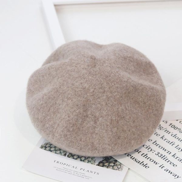 berets autumn winter women korea wool british japanese knitted painter hat outdoor fashion warmth walking cap, Blue;gray
berets autumn winter women korea wool british japanese knitted painter hat outdoor fashion warmth walking cap, Blue;gray